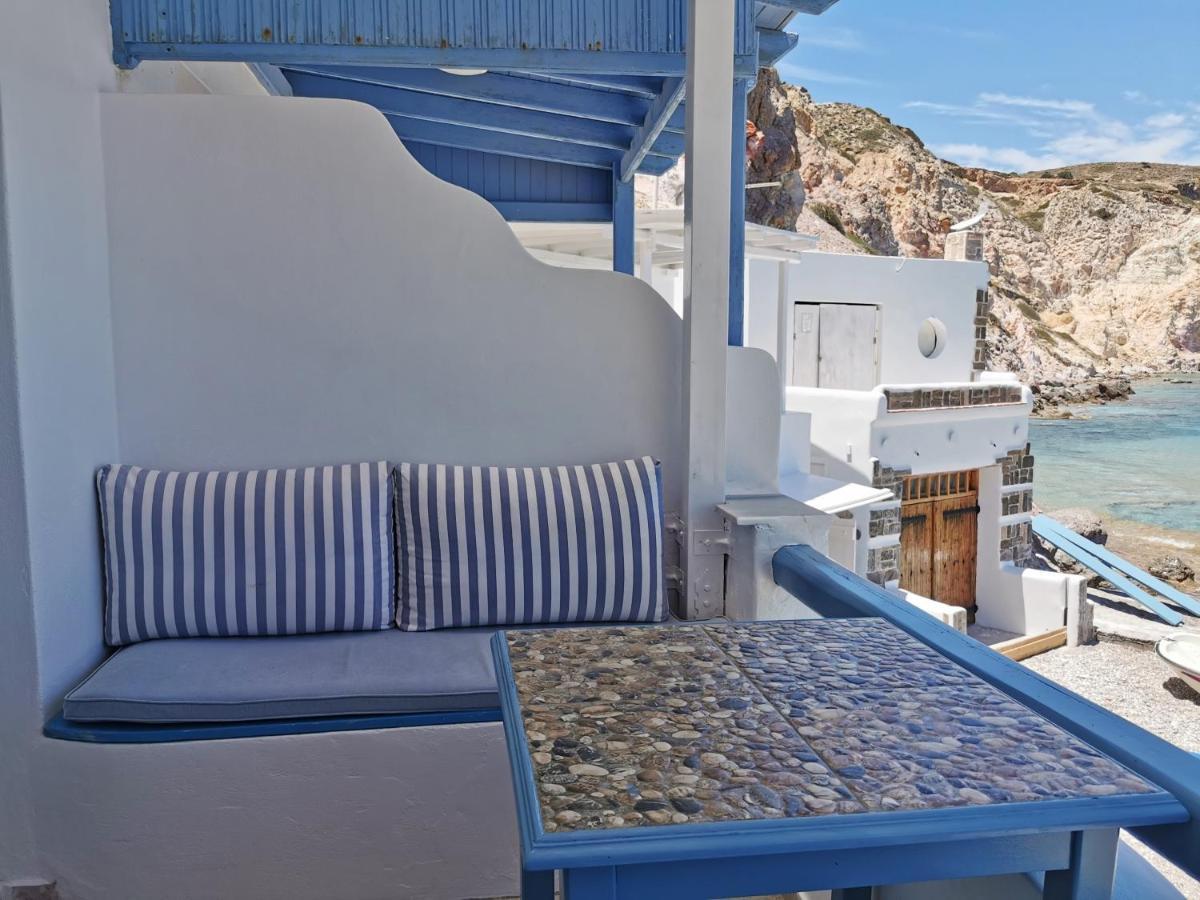 Blue Mare Apartments On The Beach Firopotamos المظهر الخارجي الصورة