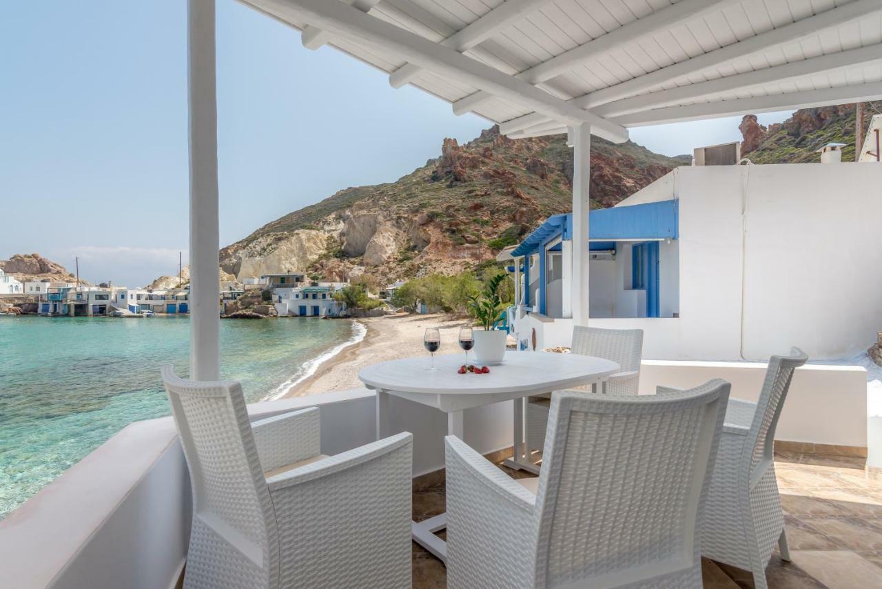 Blue Mare Apartments On The Beach Firopotamos المظهر الخارجي الصورة