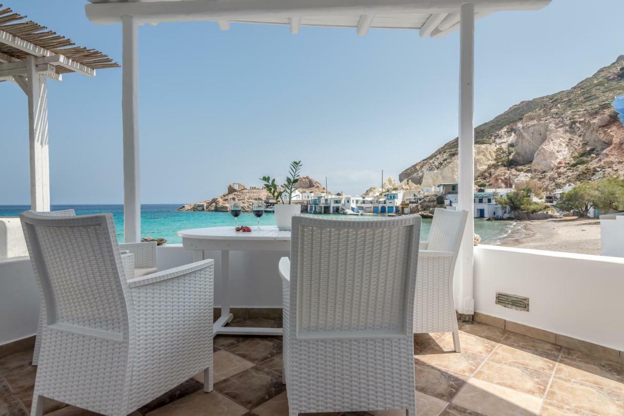 Blue Mare Apartments On The Beach Firopotamos المظهر الخارجي الصورة